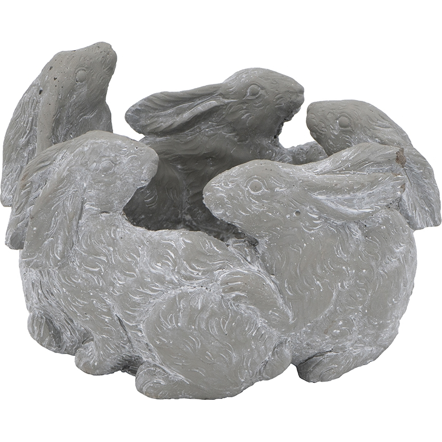 

Цветочное кашпо Glasar 160-373 серый 1 шт., 160-373