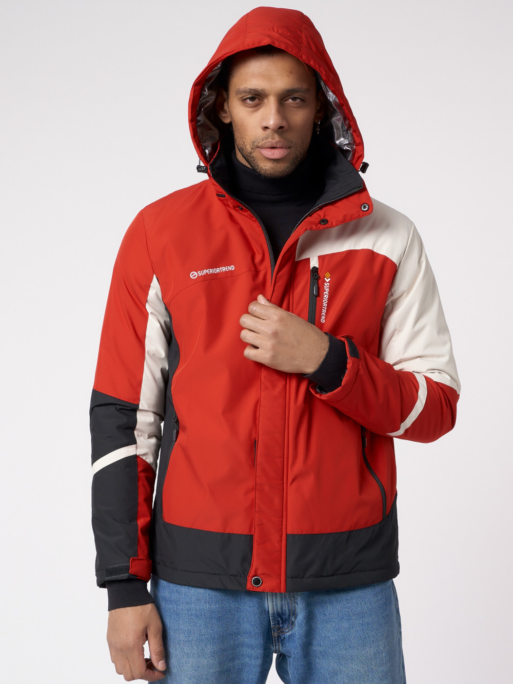 

Спортивная куртка мужская MTFORCE 3589 красная XL, 3589