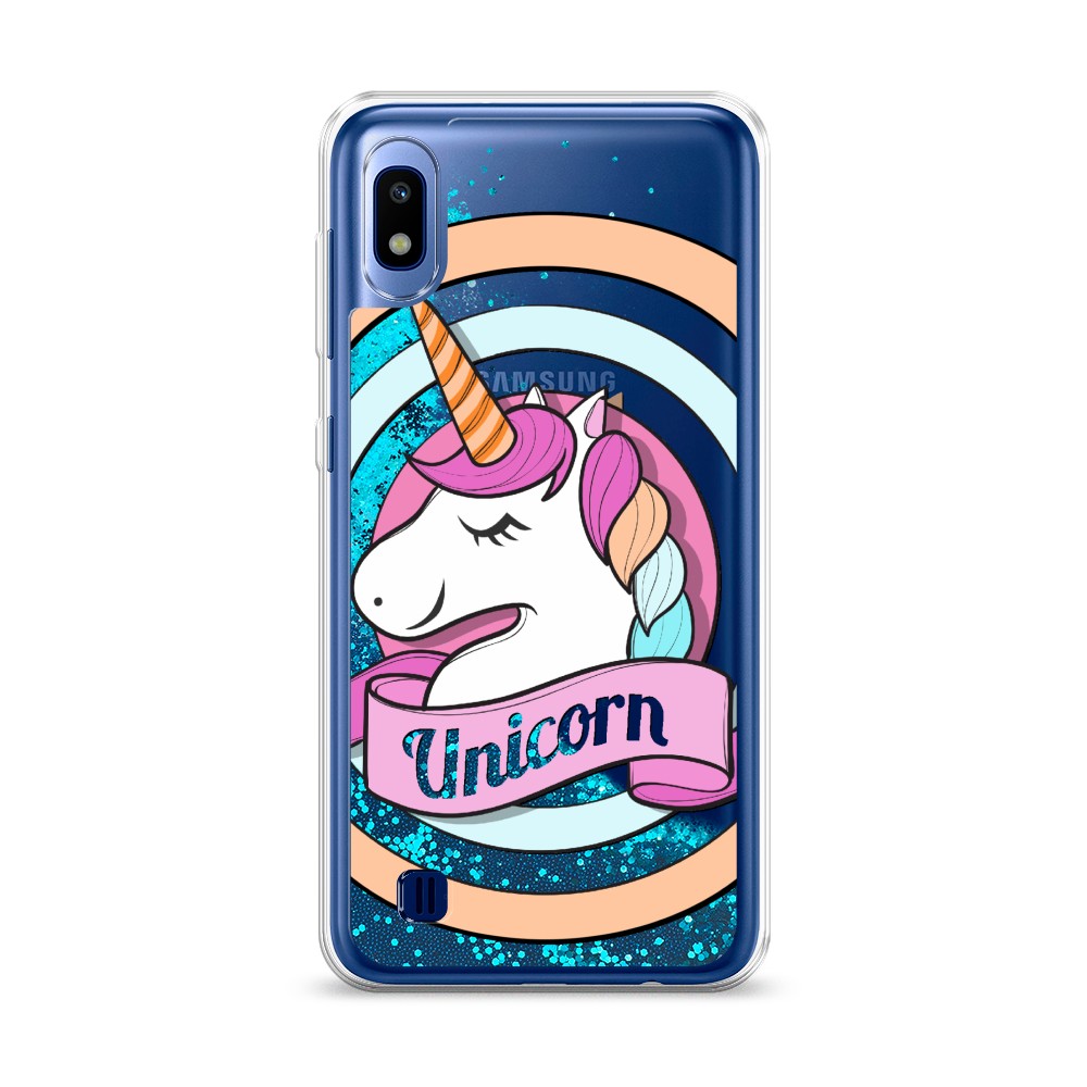 

Чехол Awog на Samsung Galaxy A10 "Unicorn зефирный", Разноцветный, 27993-1