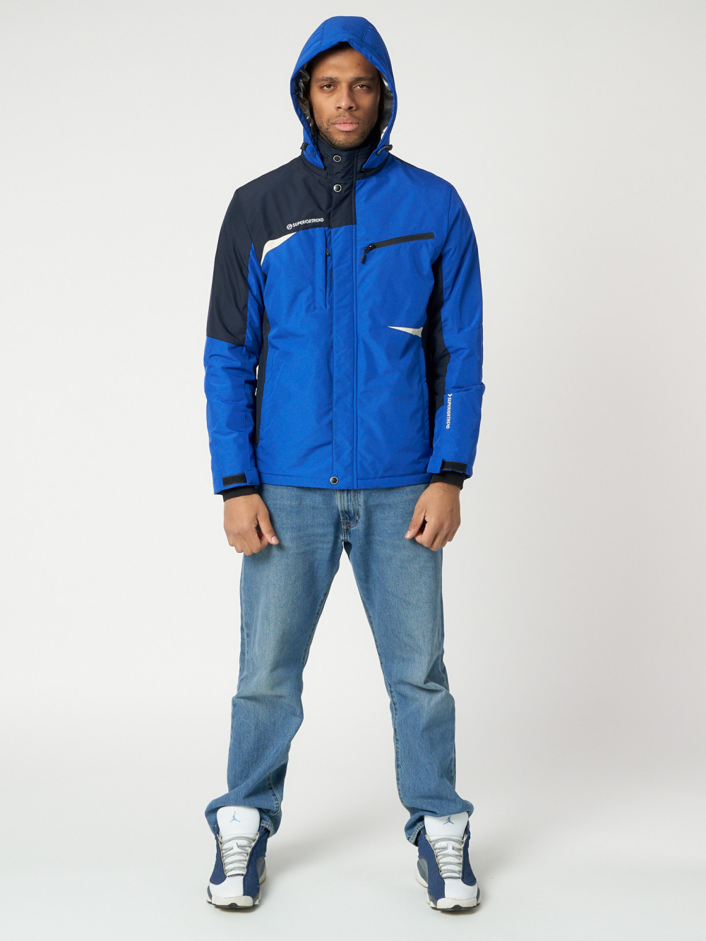 фото Спортивная куртка мужская mtforce 3590 синяя xl