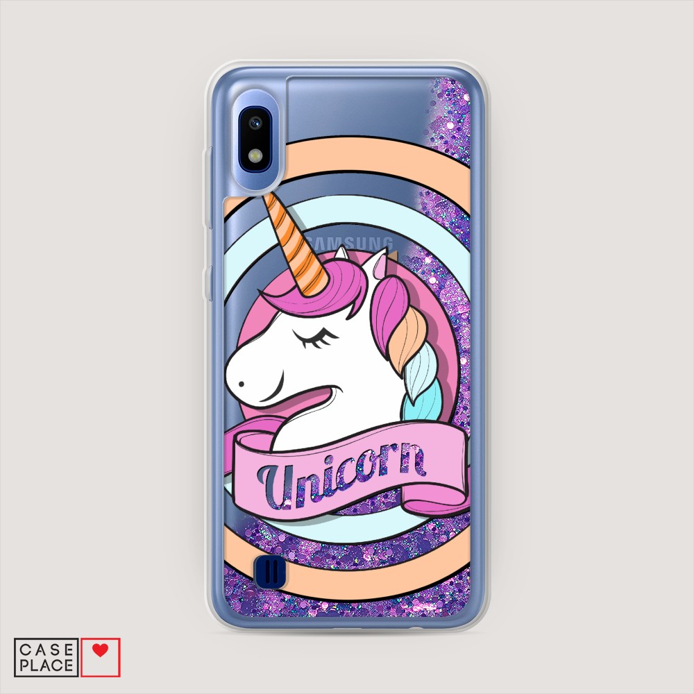

Чехол Awog на Samsung Galaxy A10 "Unicorn зефирный", Разноцветный, 27992-1