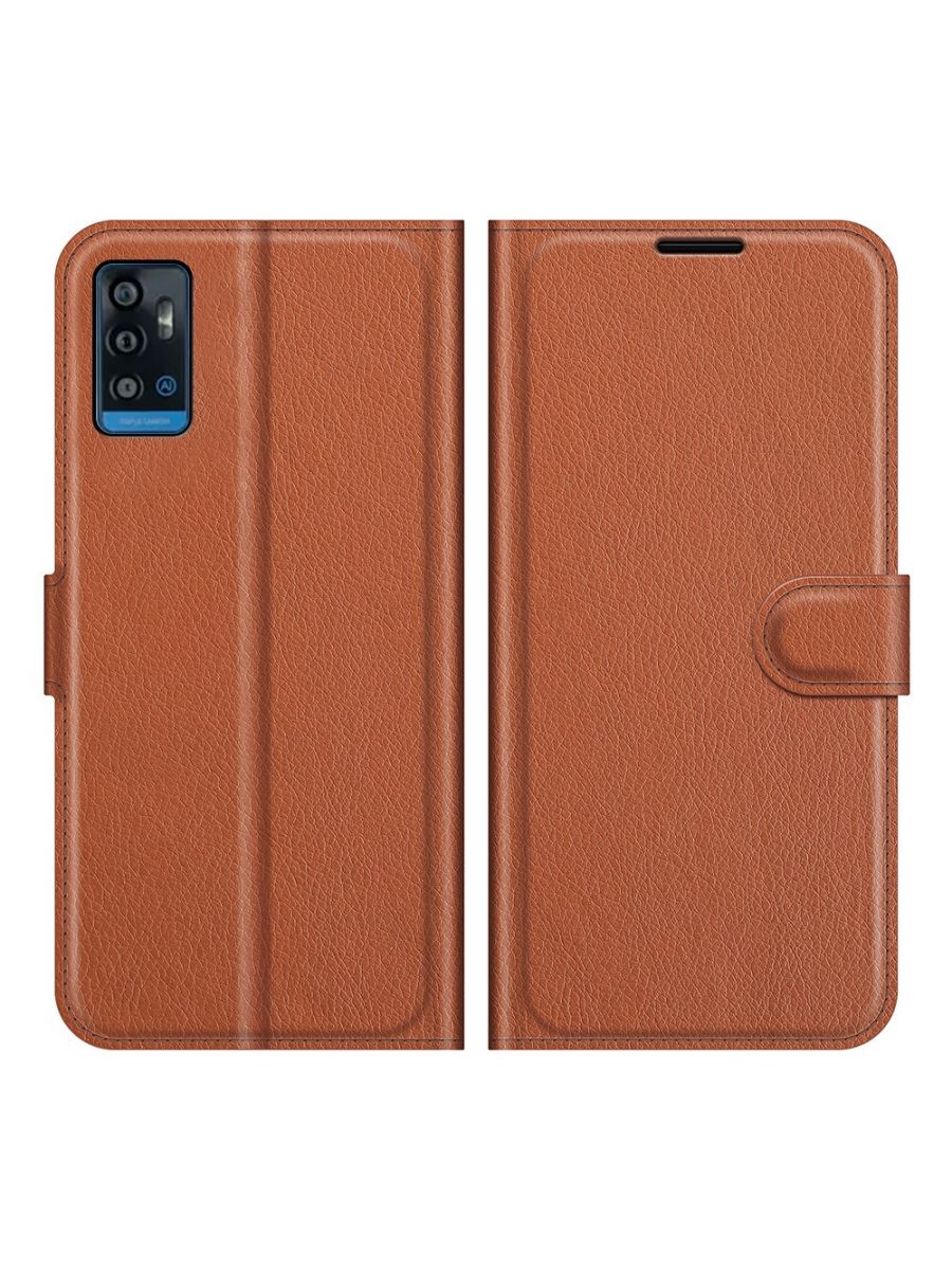 

Brodef Wallet Чехол книжка кошелек для ZTE Blade A71 красный