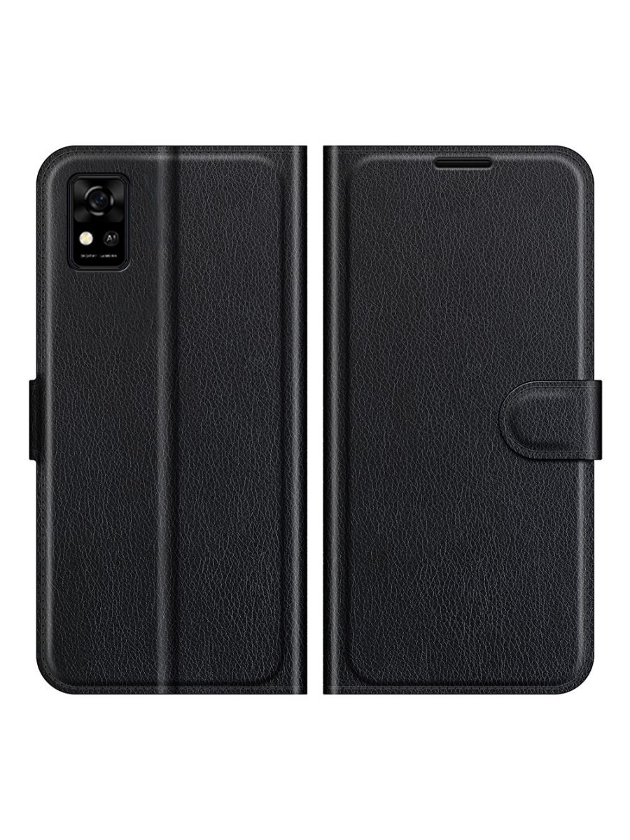 

Brodef Wallet Чехол книжка кошелек для ZTE Blade A71 голубой