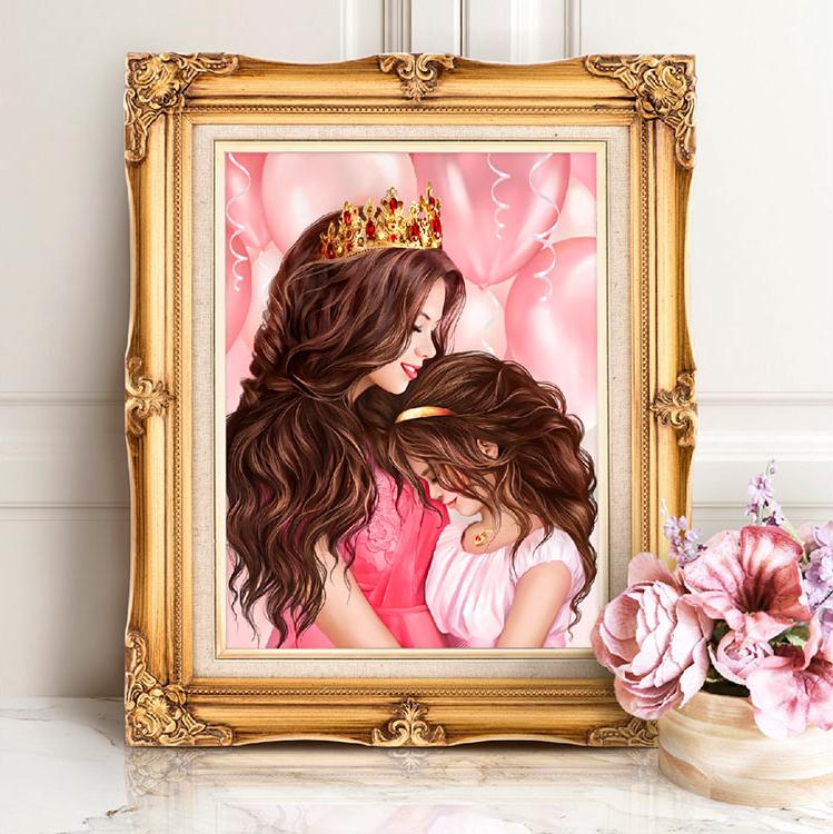 

Алмазная вышивка Алмазная Живопись «Моя принцесса»