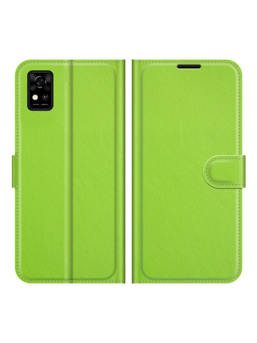 

Brodef Wallet Чехол книжка кошелек для ZTE Blade A31 коричневый