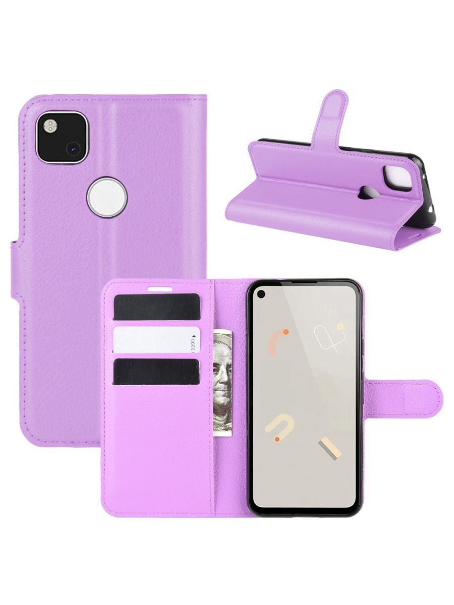 

Brodef Wallet Чехол книжка кошелек для ZTE Blade A31 голубой
