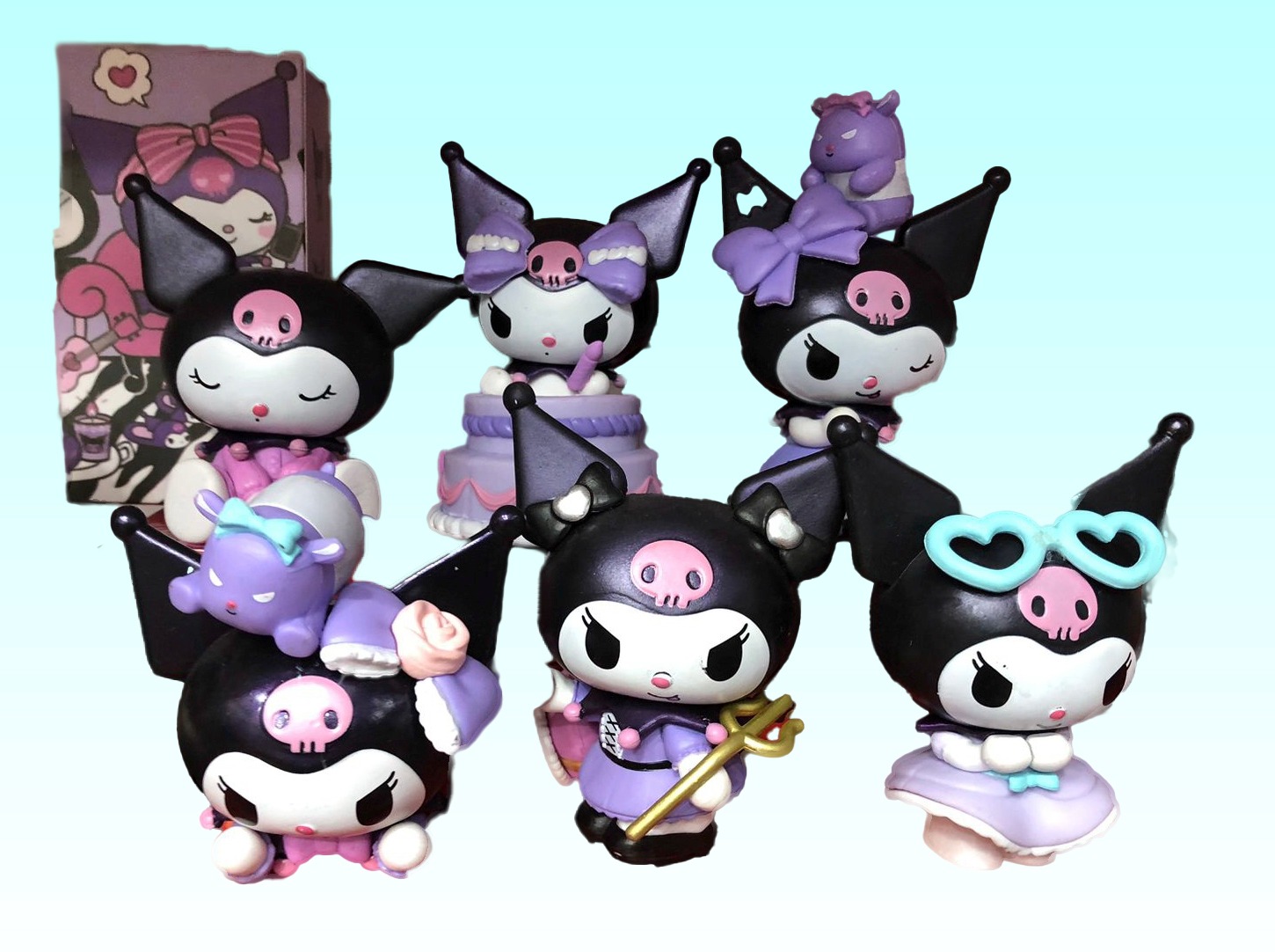 

Фигурки Куроми art.kuromisanrio6, kuromi