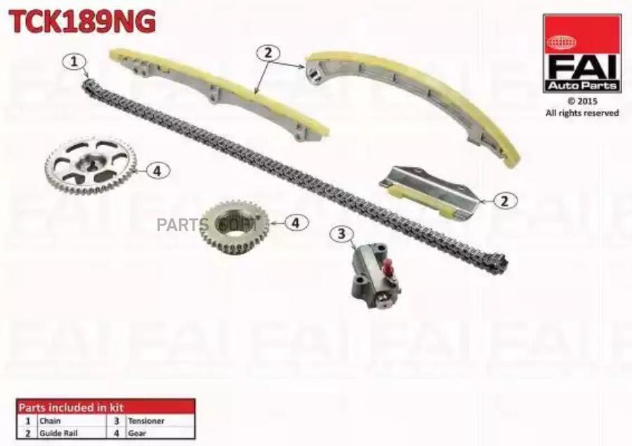 FAI-AUTOPARTS Комплект цепи привода распредвала