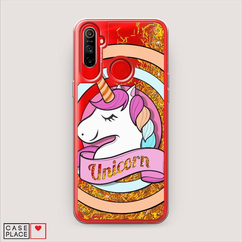 

Чехол Awog на Realme C3 "Unicorn зефирный", Разноцветный, 253090-1