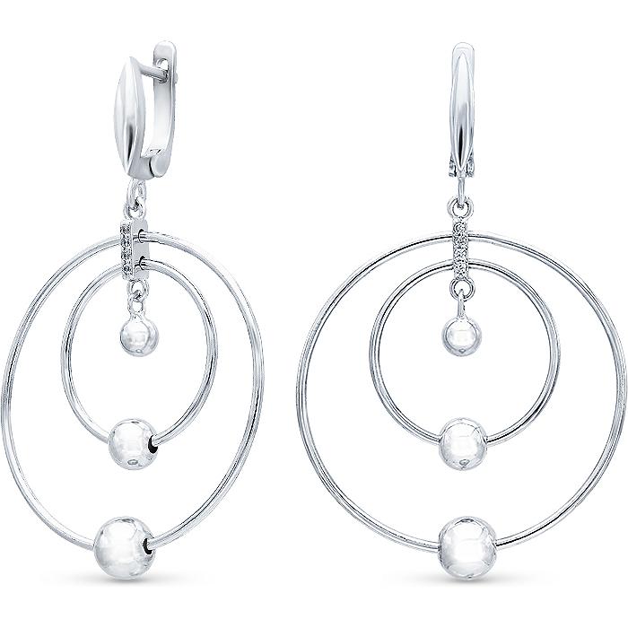 

Серьги женские из серебра Silver Wings 02fye9454-113, без вставки, 02fye9454-113