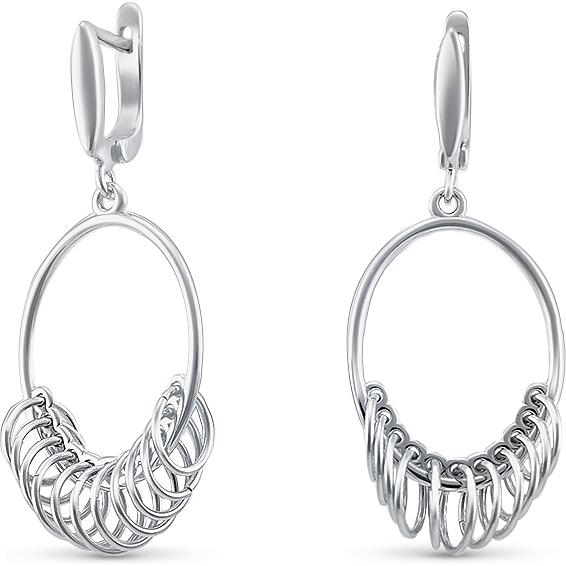 

Серьги женские из серебра Silver Wings 02fye10025-113, без вставки, 02fye10025-113
