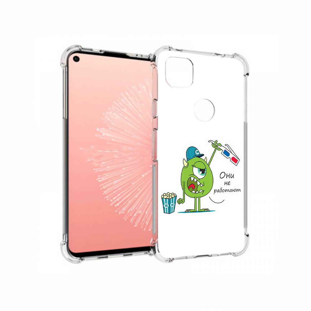 

Чехол MyPads Tocco для Google Pixel 4A Очки не работают, Прозрачный, Tocco