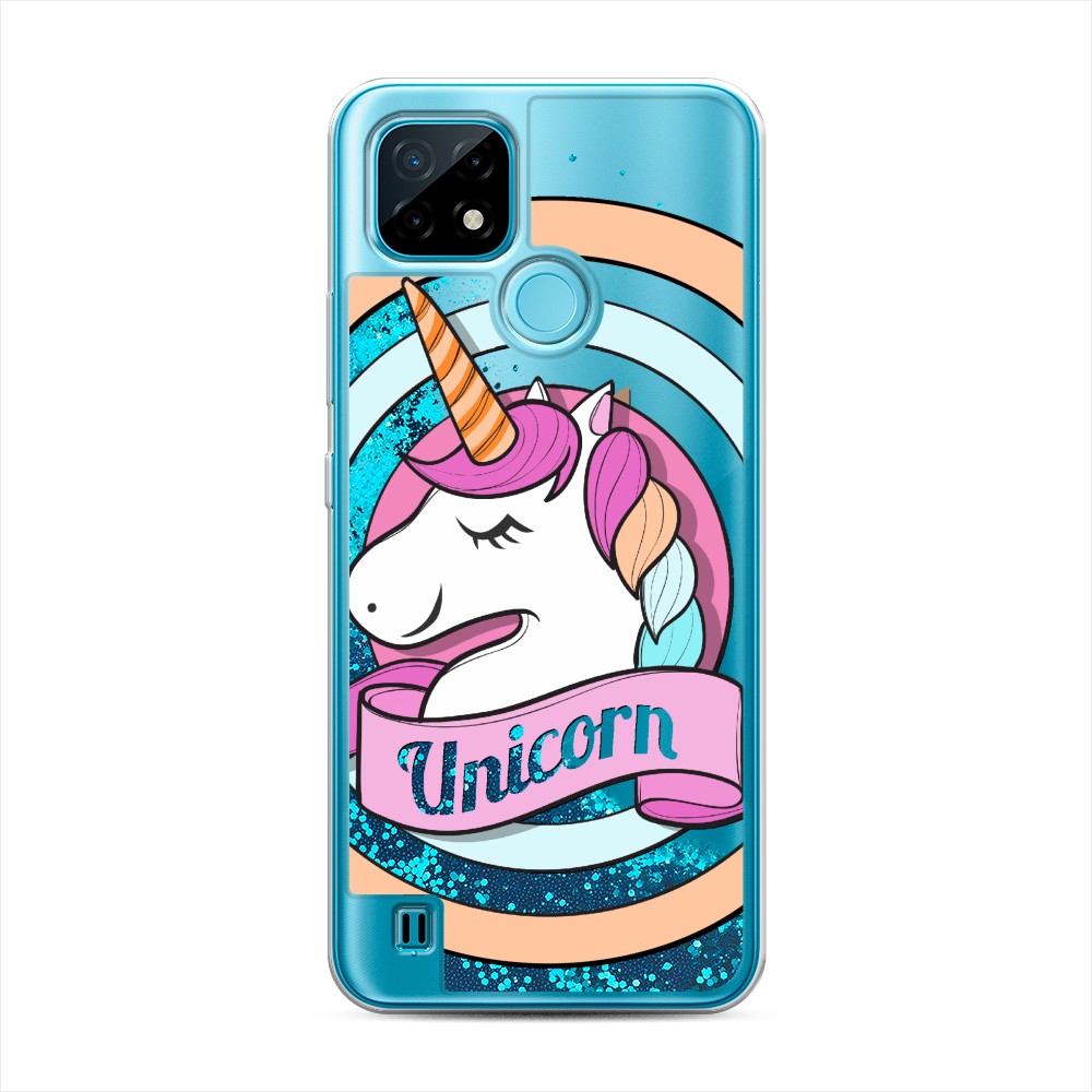 

Чехол Awog на Realme C21 "Unicorn зефирный", Разноцветный, 254993-1