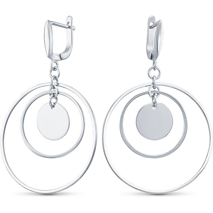 

Серьги женские из серебра Silver Wings 02fye9733-113, без вставки, 02fye9733-113