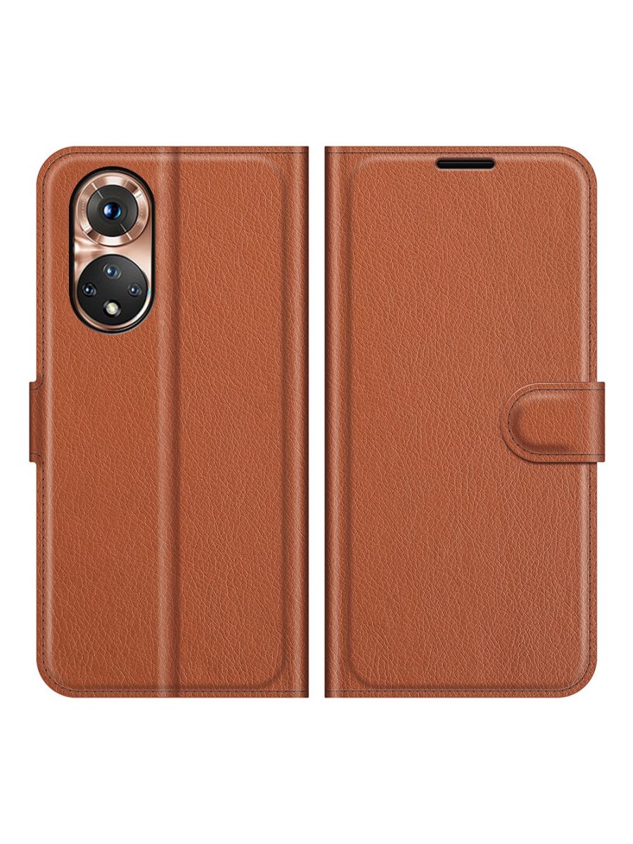 

Brodef Wallet Чехол книжка кошелек для Honor 50 красный