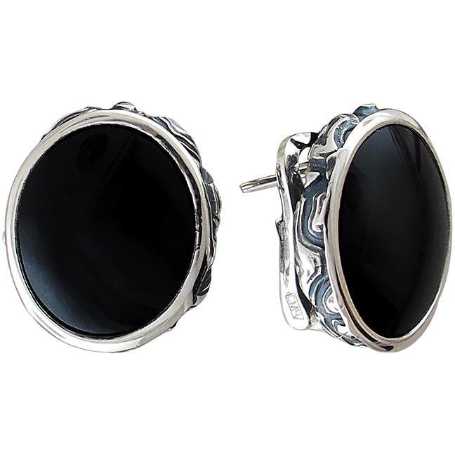

Серьги женские из серебра Эстет 01С459642Ч-1, агат, 01С459642Ч-1