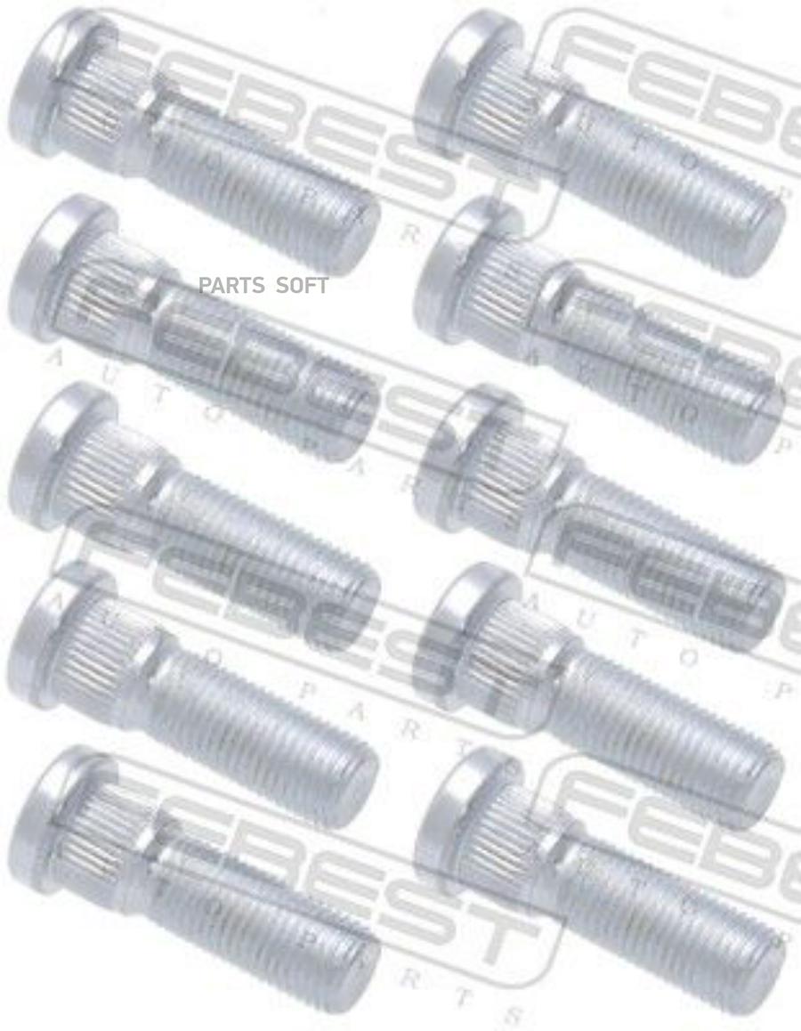 

FEBEST ШПИЛЬКА КОЛЁСНАЯ (10 шт. в упаковке), 0184004PCS10