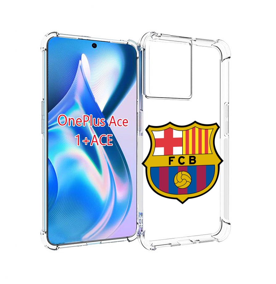 

Чехол MyPads ФК FCB Барселона для OnePlus Ace, Прозрачный, Tocco