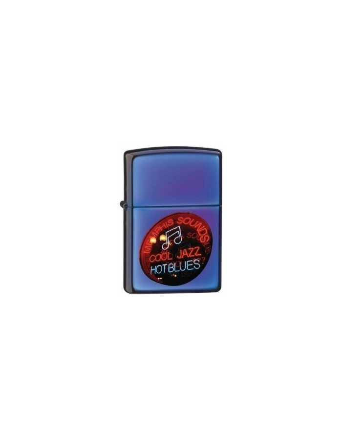 

Зажигалка Zippo Jazzin' Blues, Синий;красный;черный, Jazzin' Blues