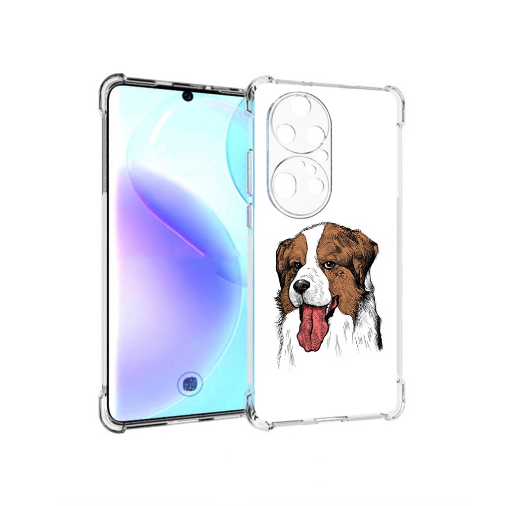 

Чехол MyPads Tocco для Huawei P50 Pro бетховен, Прозрачный, Tocco