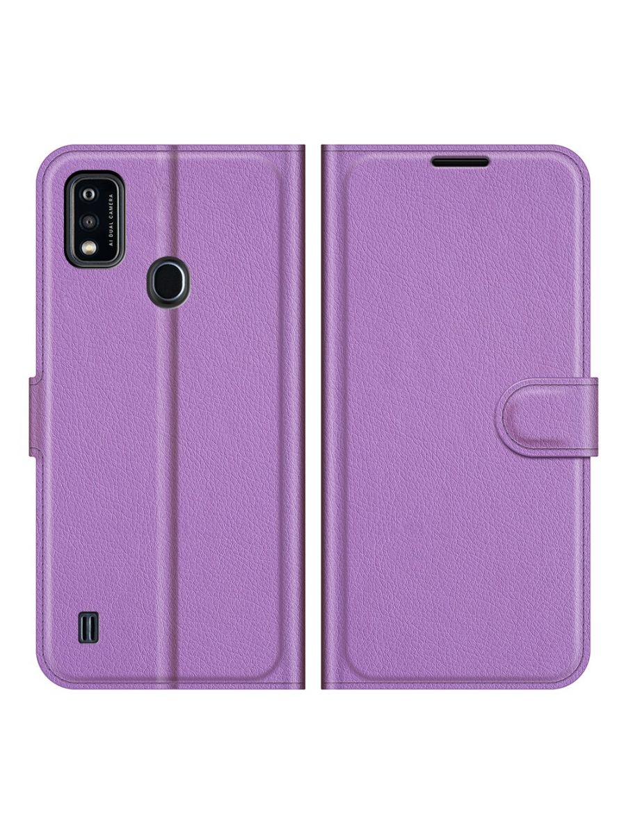 

Brodef Wallet Чехол книжка кошелек для ZTE Blade A51 черный
