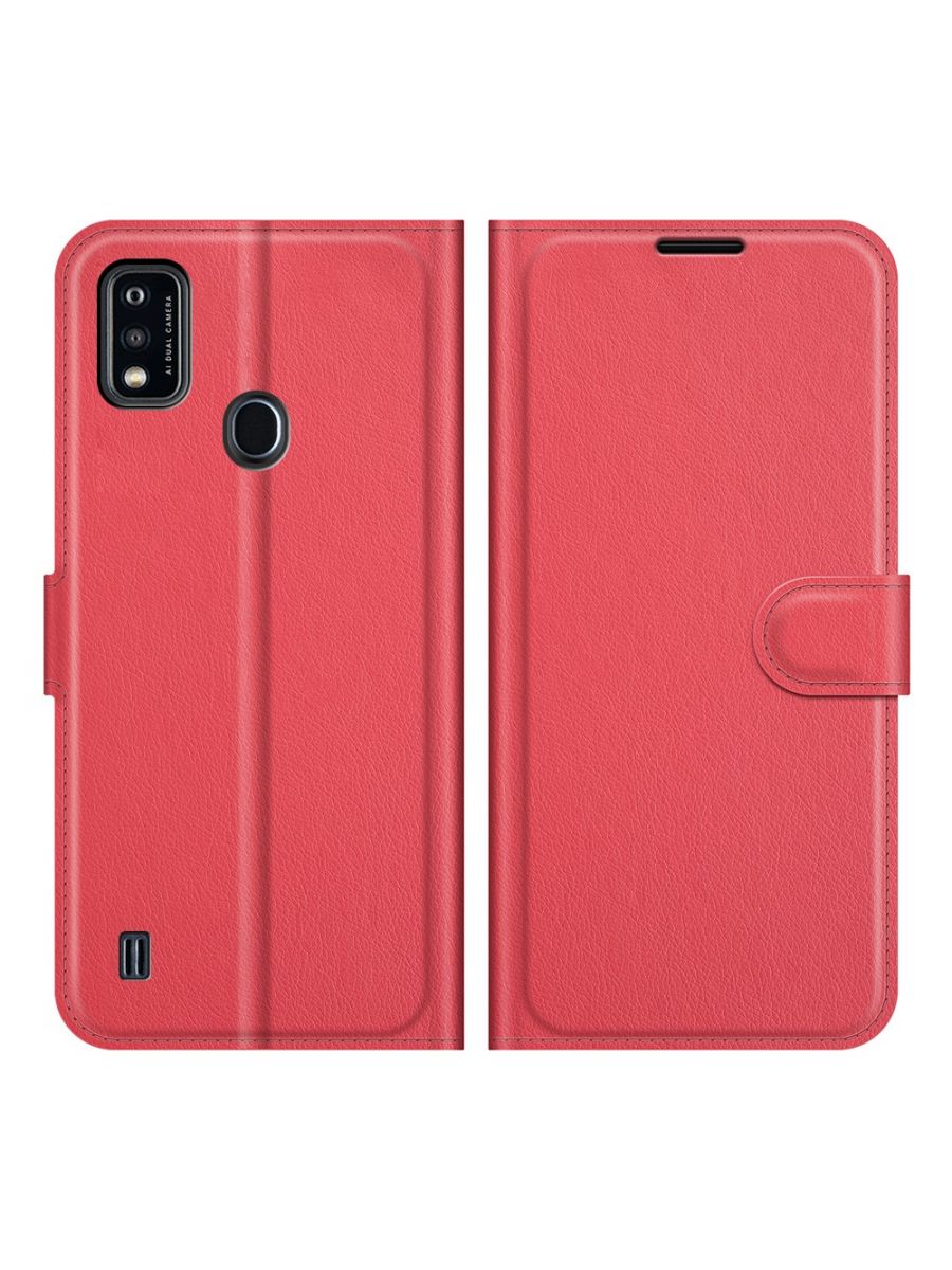 

Brodef Wallet Чехол книжка кошелек для ZTE Blade A51 фиолетовый
