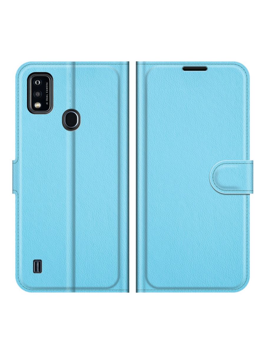 

Brodef Wallet Чехол книжка кошелек для ZTE Blade A51 зеленый