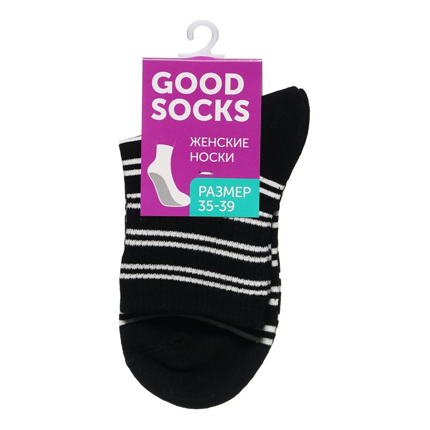 

Носки женские Good Socks черные 35-39, Черный