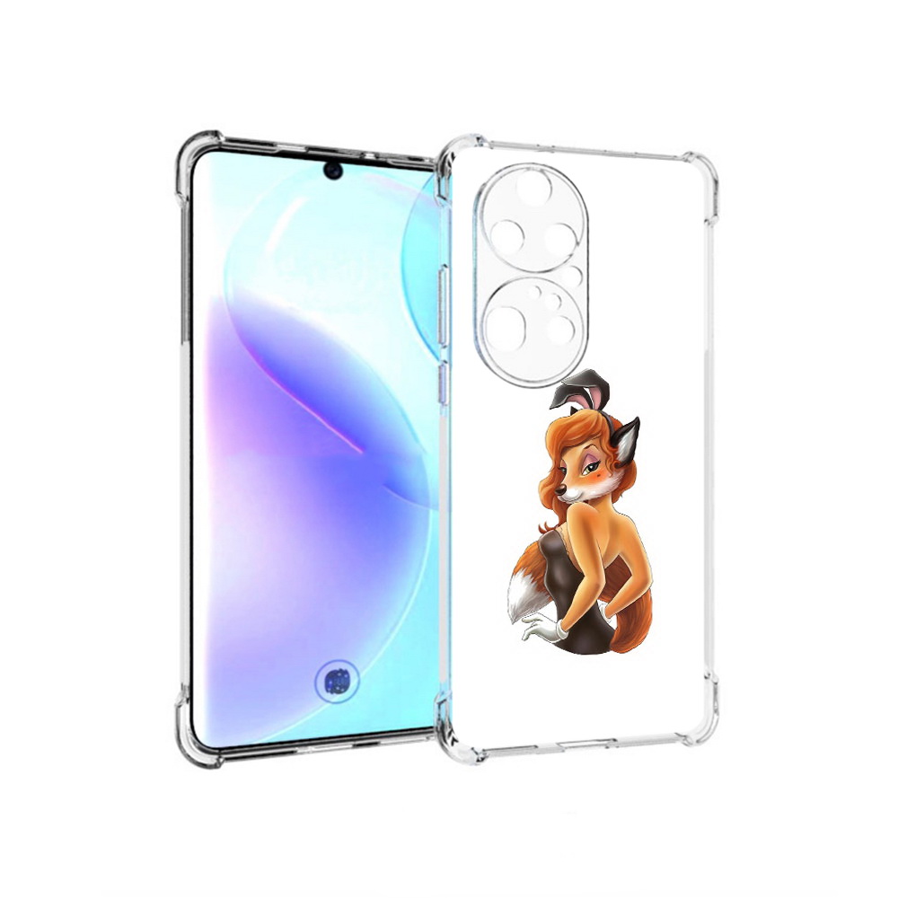 

Чехол MyPads Tocco для Huawei P50 Pro баронесса, Прозрачный, Tocco