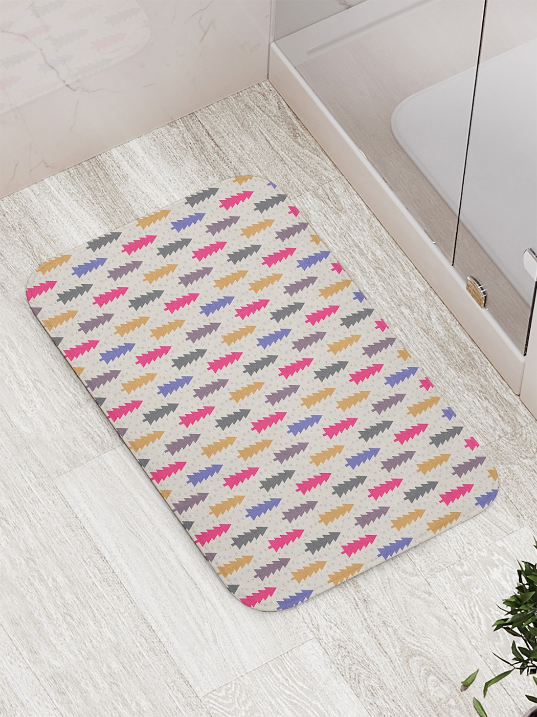 

bath_67444 Коврик противоскользящий для ванной, сауны, бассейна, 77х52 см