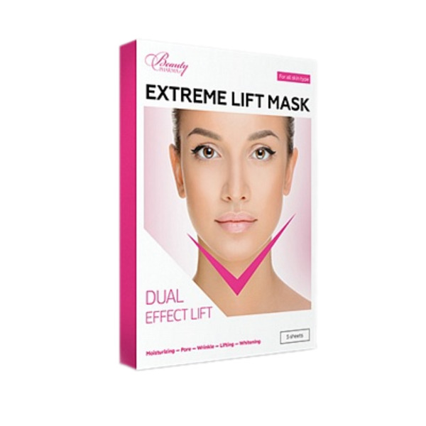 Лифтинг-Маска Beauty Pharma Extreme Lifting Mask для Лица и Подбородка dizao маска для лица и v лифтинг подбородка collagen peptide 180
