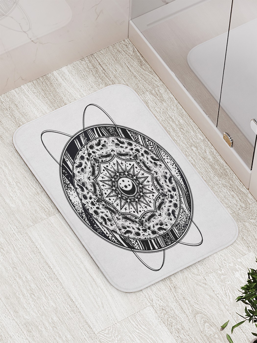 

bath_67433 Коврик противоскользящий для ванной, сауны, бассейна, 77х52 см