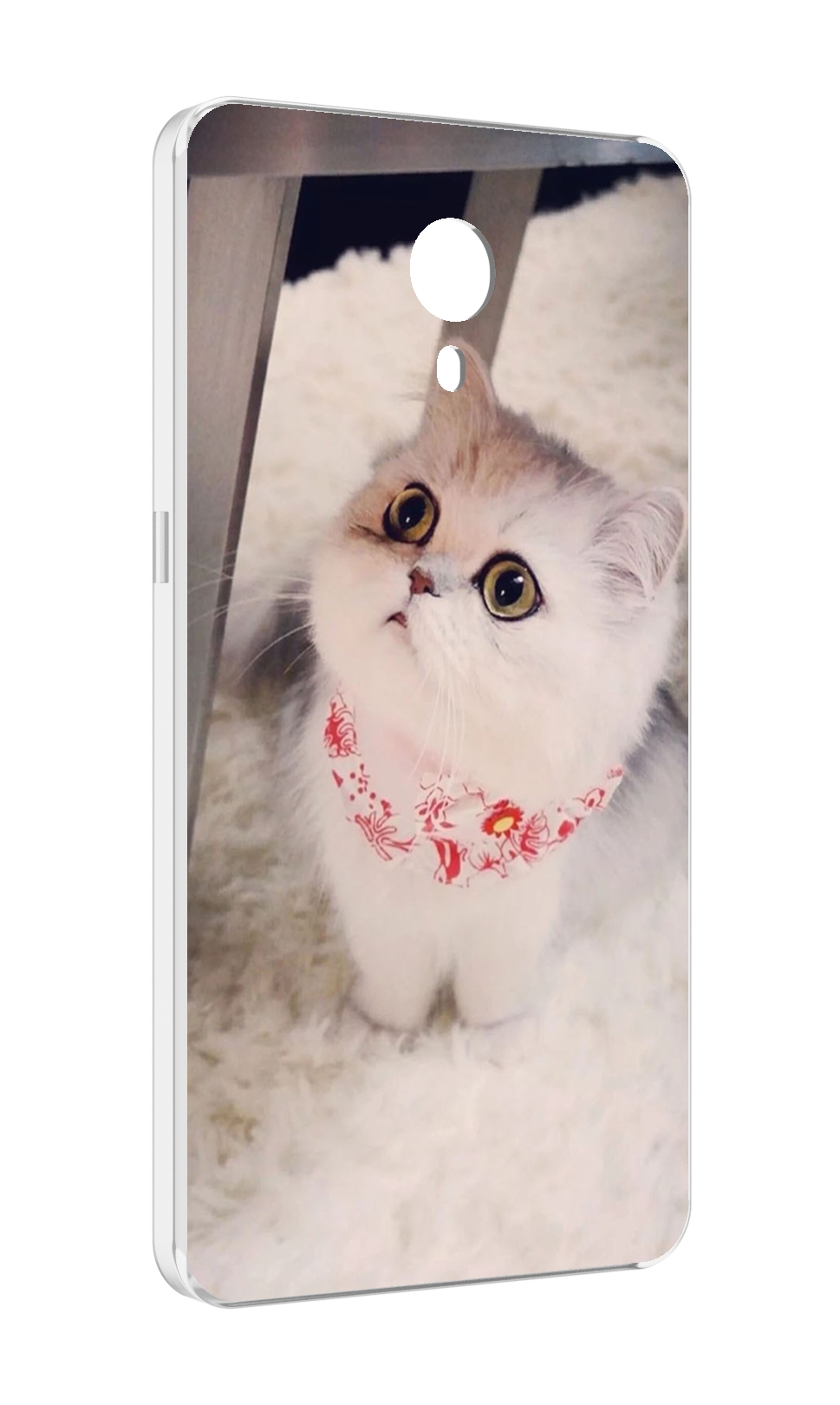

Чехол MyPads Котеночек женский для Meizu M3 Note, Прозрачный, Tocco