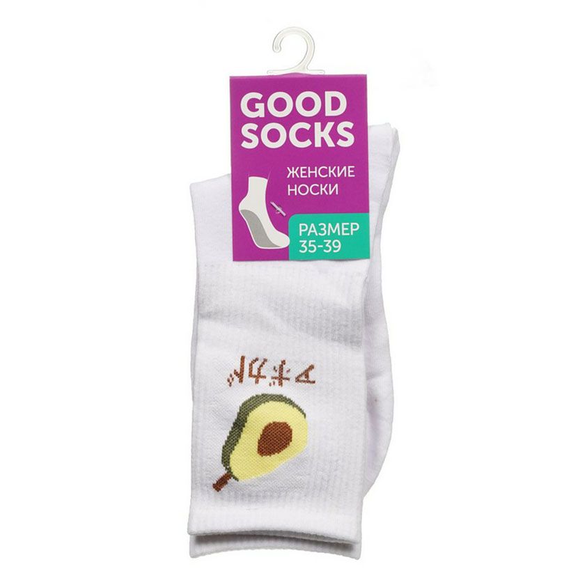 

Носки женские Good Socks белые 35-39, Белый