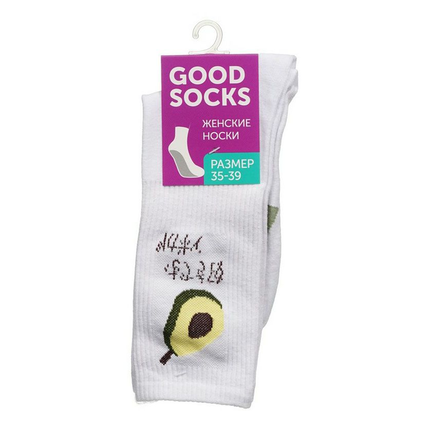 

Носки женские Good Socks белые 35-39, Белый