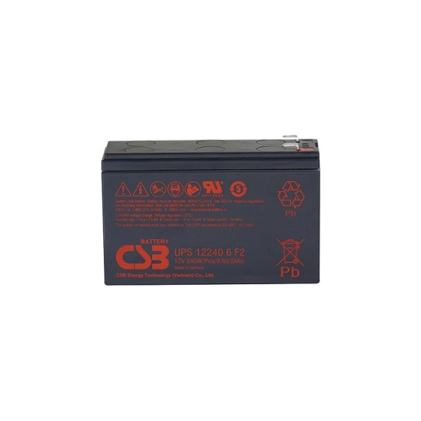 

Аккумуляторная батарея для ИБП CSB UPS122406 12В, 240Ач, UPS122406