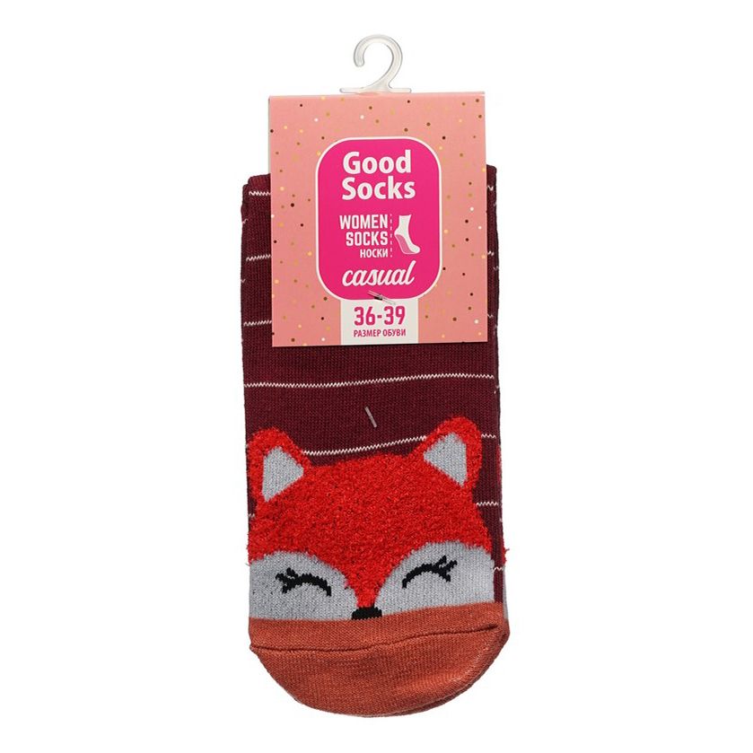 Носки женские Good Socks коричневые 36-39