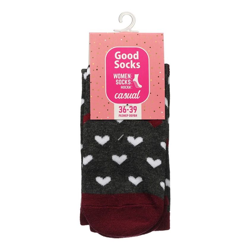 

Носки женские Good Socks серые 36-39, Серый