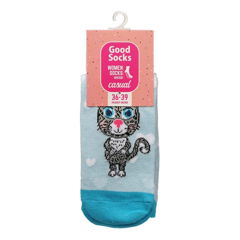 

Носки женские Good Socks голубые 36-39, Голубой
