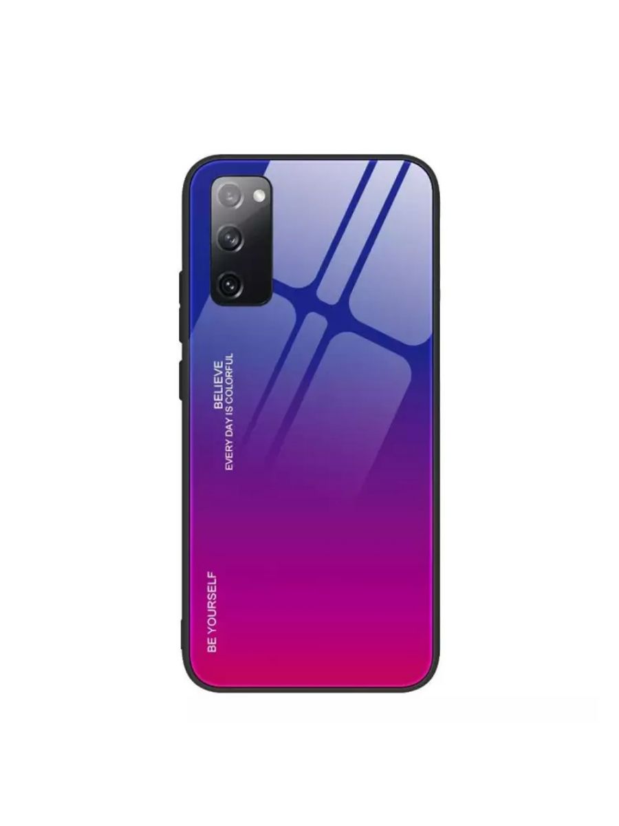 

Brodef Gradation стеклянный чехол для Poco M3 Фиолетовый