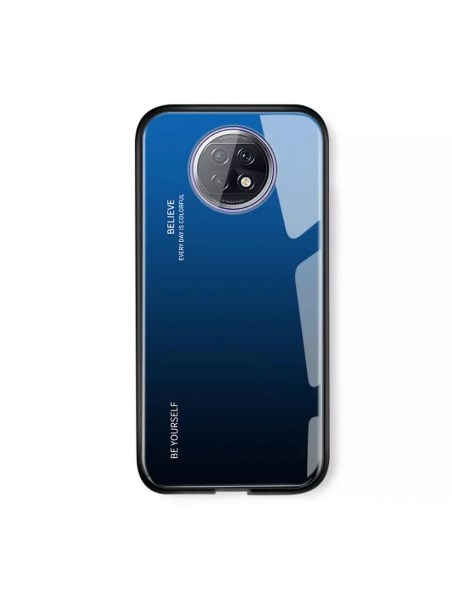 

Brodef Gradation стеклянный чехол для Xiaomi Redmi Note 9T Синий