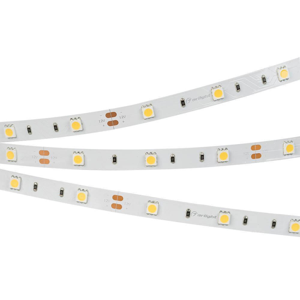 фото Светодиодная лента arlight 7,2w/m 30led/m 5060smd холодный белый 5m 016890