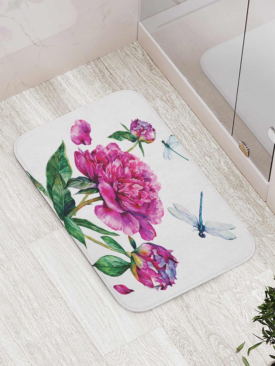 

bath_67251 Коврик противоскользящий для ванной, сауны, бассейна, 77х52 см
