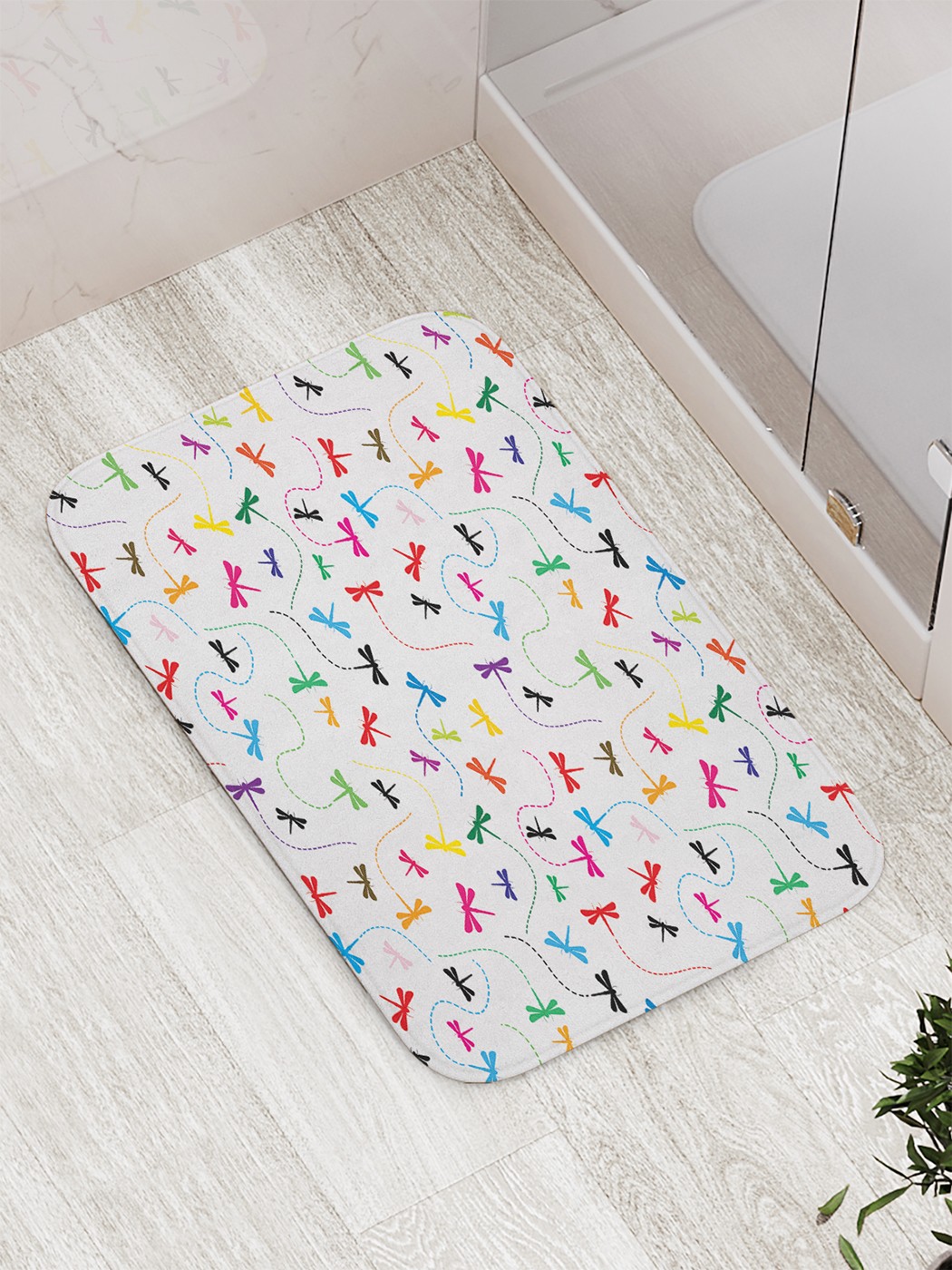 

bath_67250 Коврик противоскользящий для ванной, сауны, бассейна, 77х52 см