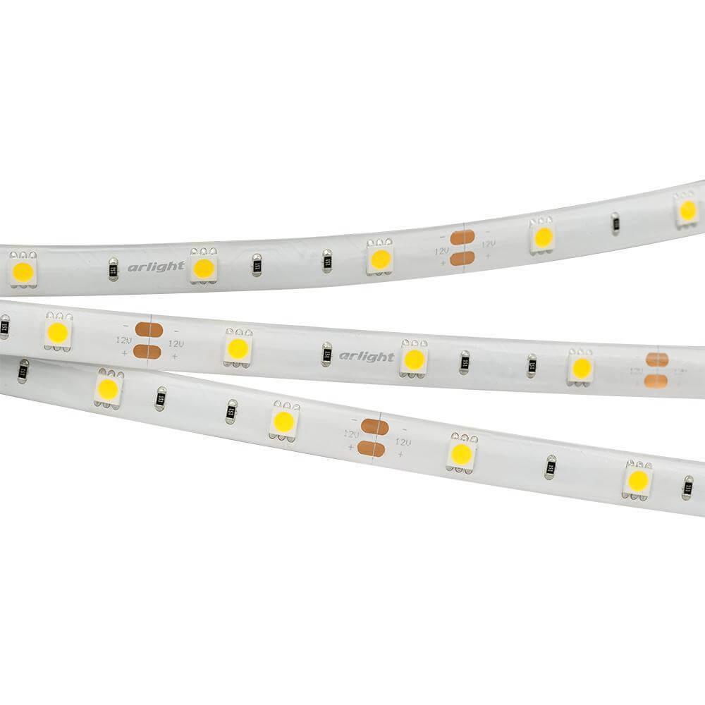 фото Светодиодная лента arlight 7,2w/m 30led/m 5060smd холодный белый 5m 016834