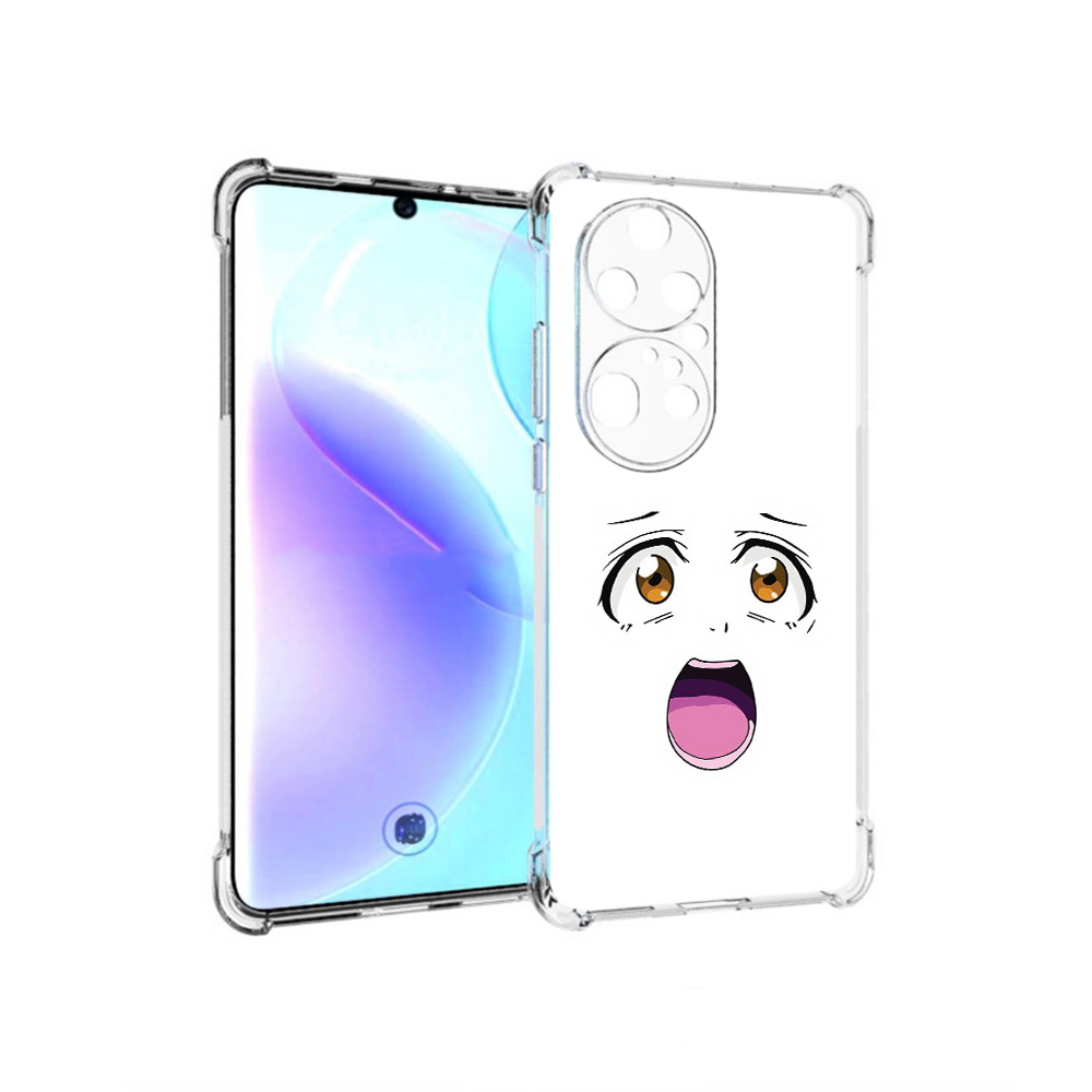 

Чехол MyPads Tocco для Huawei P50 Pro аниме лицао, Прозрачный, Tocco