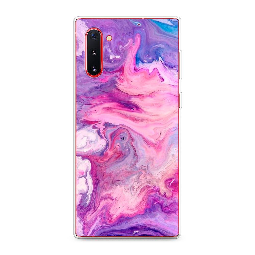 

Чехол на Samsung Galaxy Note 10 "Нежно-розовая абстракция", Розовый, 28650-3