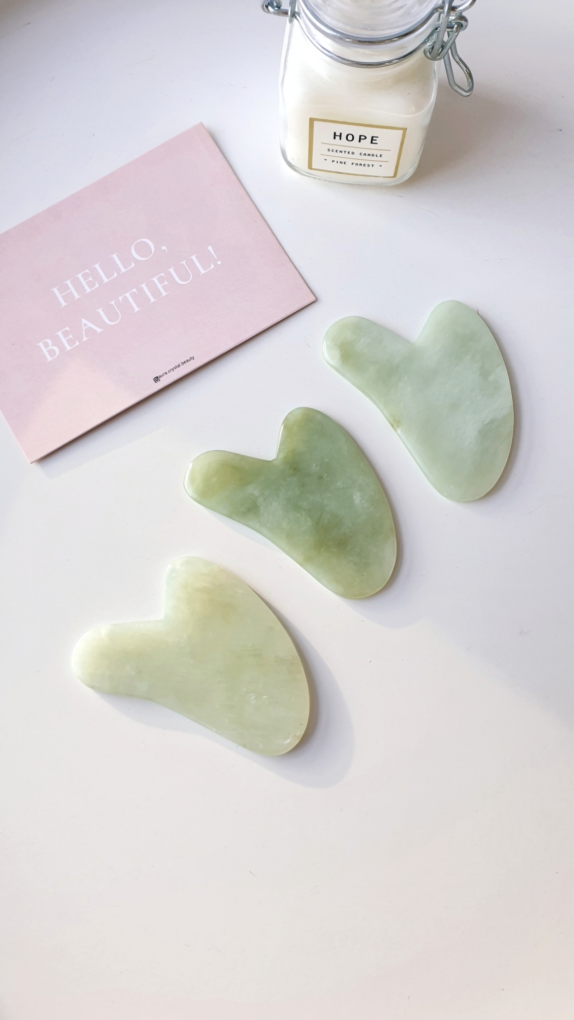 

Скребок Гуаша jade (нефрит), Зеленый