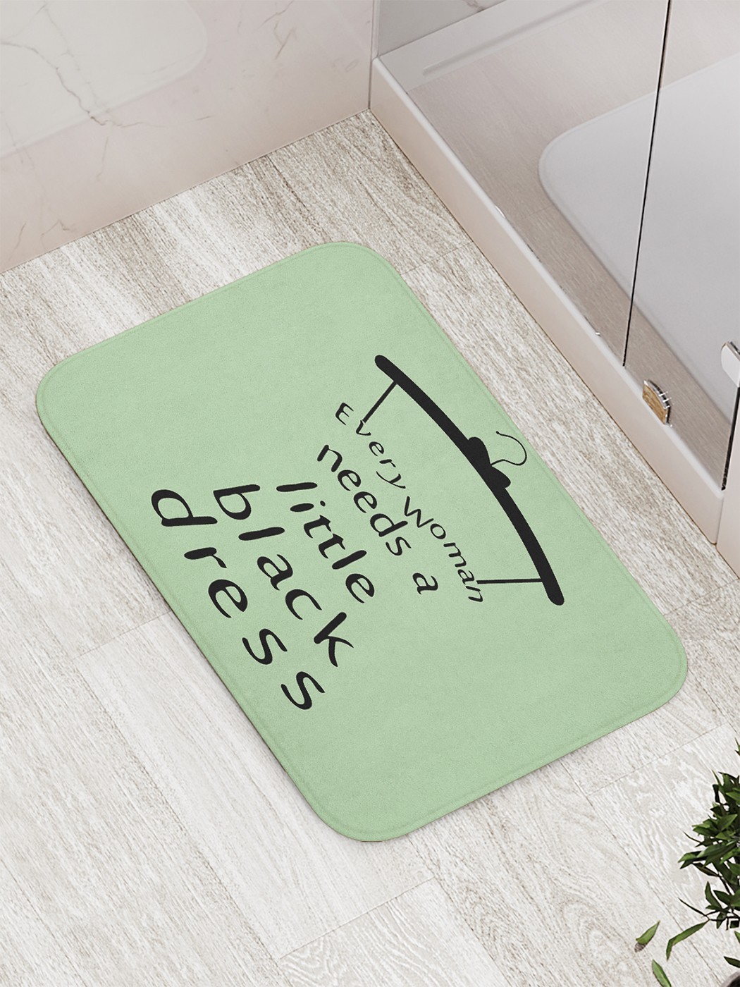 

bath_67146 Коврик противоскользящий для ванной, сауны, бассейна, 77х52 см