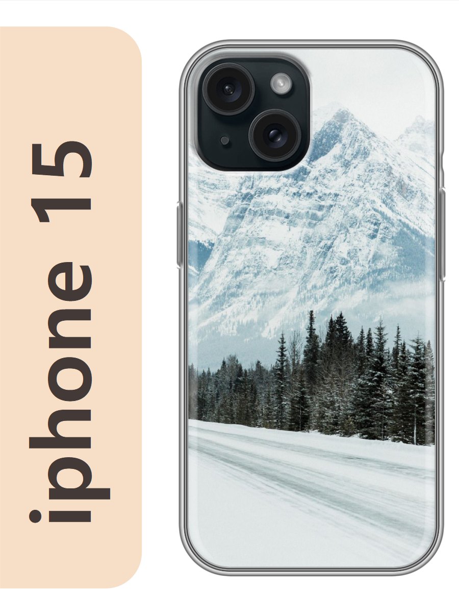 

Чехол на Apple Iphone 15 горы 456, Iph15newy